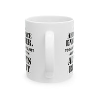 Load image into Gallery viewer, Aerospace Engineer Ceramic Coffee Mug - Always Right Design | Perfect Gift
