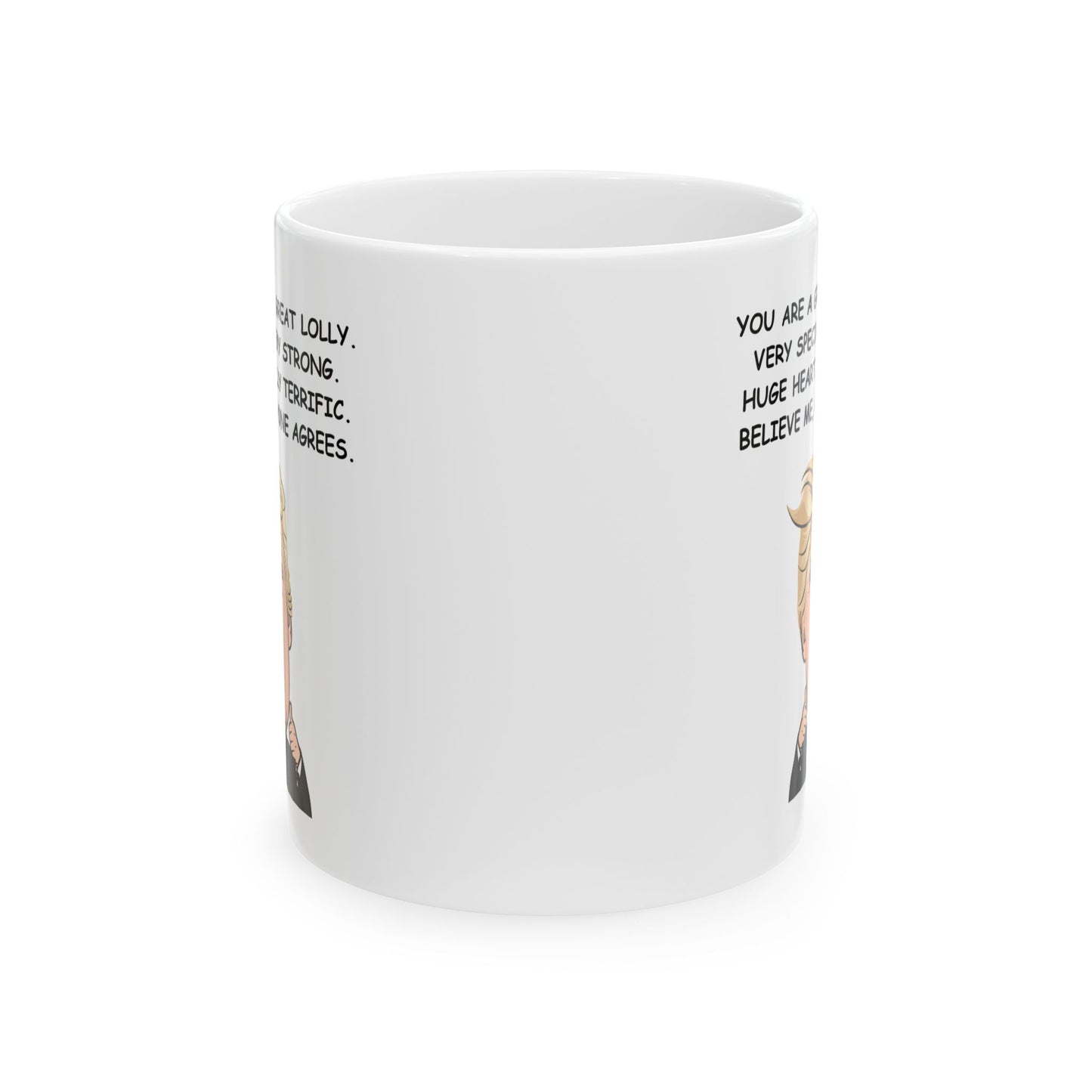 Grandma Funny Ceramic Coffee Mug - 'You Are A Great Lolly' Design | Christmas Gift