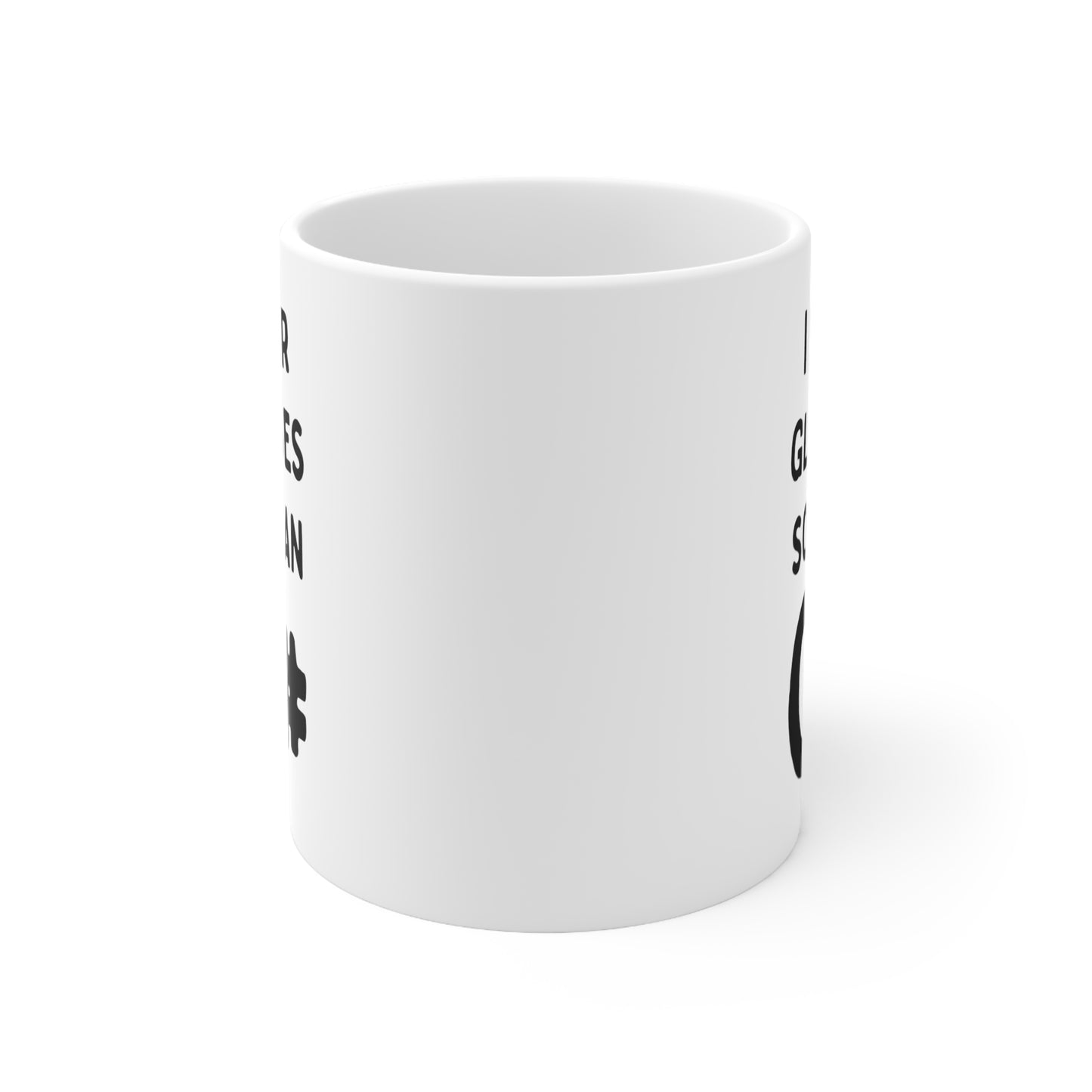 Developer Coffee Mug - I Wear Glasses So I Can C# | Tech Gift