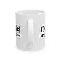 Load image into Gallery viewer, Math Lover Coffee Mug - Stay Positive Design | Graduation Gift
