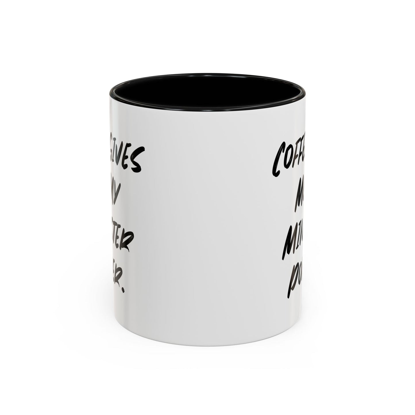 Minister Inspirational Coffee Mug - Coffee Gives Me My Minister Power | Gift for Colleagues