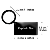 Load image into Gallery viewer, Funny Crocheting Gifts for Mother&#39;s Day - Keychain with &#39;I Like Crocheting And Maybe 3 People&#39; Quote, Gifts from Mom, for Crocheting Enthusiasts, Stainless Steel, Black - Image 4
