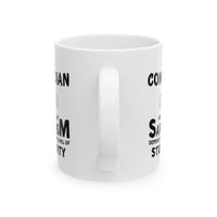 Load image into Gallery viewer, Sarcastic Comedian Coffee Mug - My Level Of Sarcasm | Funny Gift for Dad
