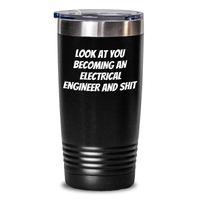 Load image into Gallery viewer, Electrical Engineer Gifts, Funny Quote Tumbler, Gifts from Friends for Electrical Engineer, 20oz/30oz Stainless Steel Vacuum Insulated Tumbler - Main
