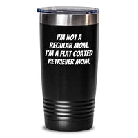 Load image into Gallery viewer, Funny Flat Coated Retriever Dog Mom Tumbler Gifts from Family to Friends for Graduation Unique - Main
