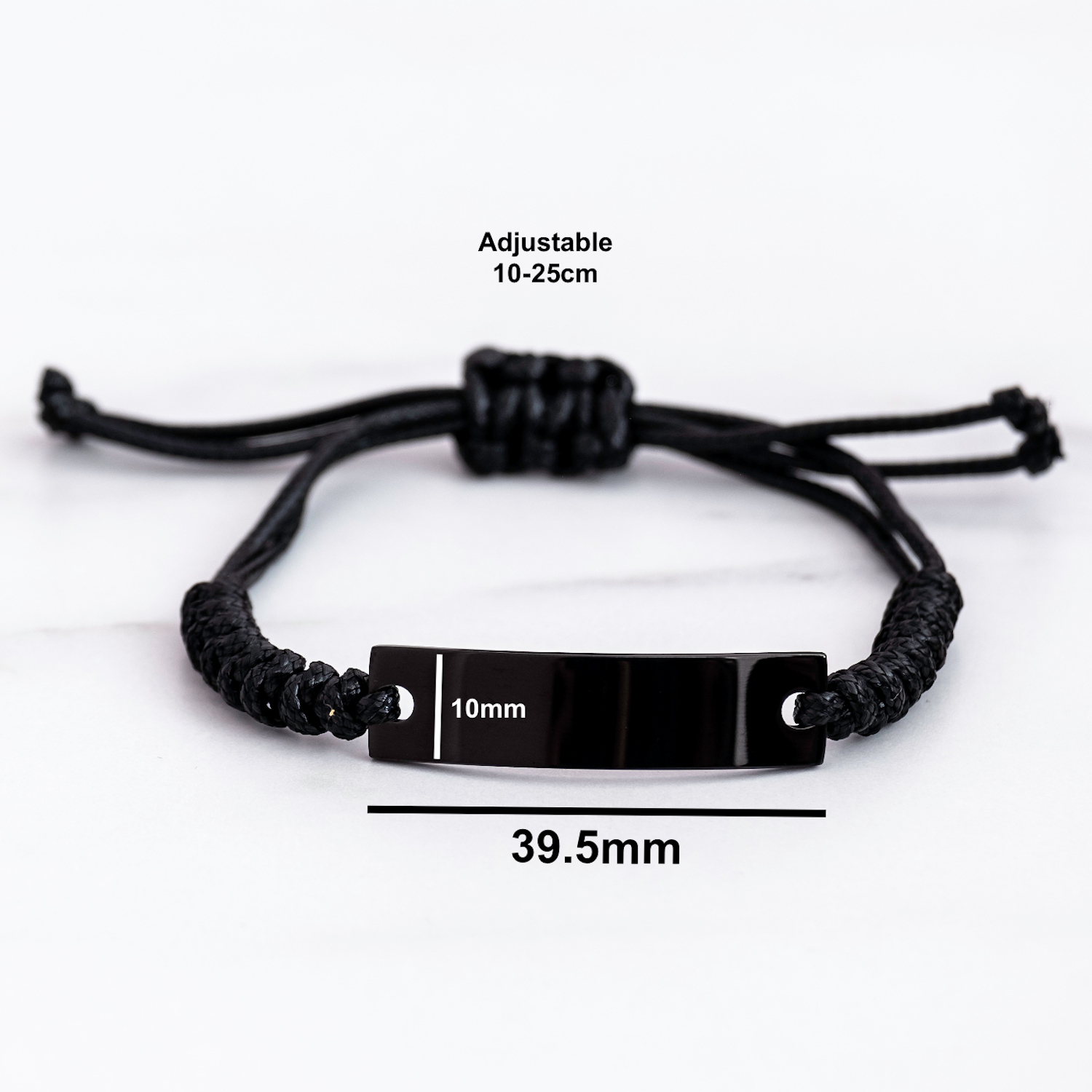 Funny Correctional Officer Rope Bracelet Gifts from Friends - 'Look At You Becoming A Correctional Officer And Shit' Engraved - Adjustable Rope Gift for Correctional Officer on Mother's Day - Image 4