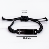 Load image into Gallery viewer, Funny Correctional Officer Rope Bracelet Gifts from Friends - &#39;Look At You Becoming A Correctional Officer And Shit&#39; Engraved - Adjustable Rope Gift for Correctional Officer on Mother&#39;s Day - Image 4
