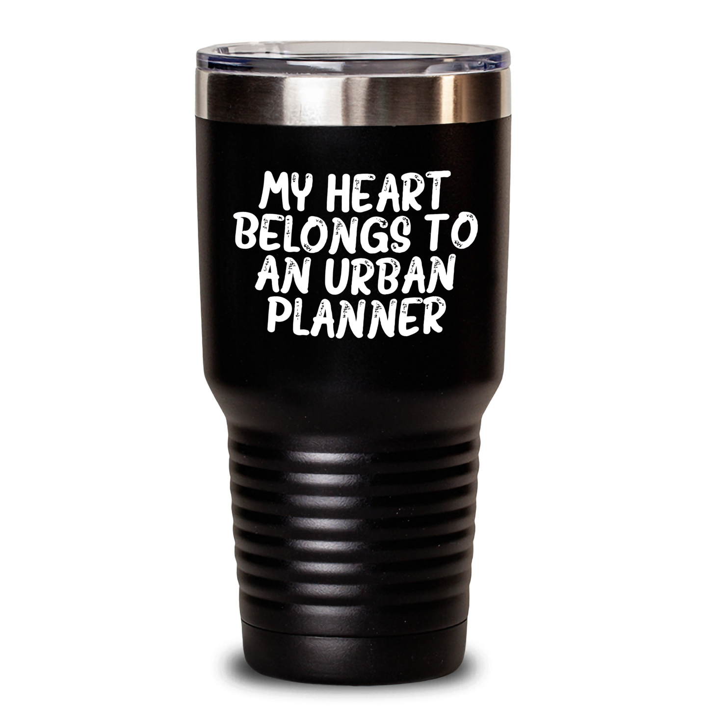 Funny Urban Planner Gifts, My Heart Belongs To An Urban Planner Tumbler, Father's Day Unique Gifts from Family to Men - Main