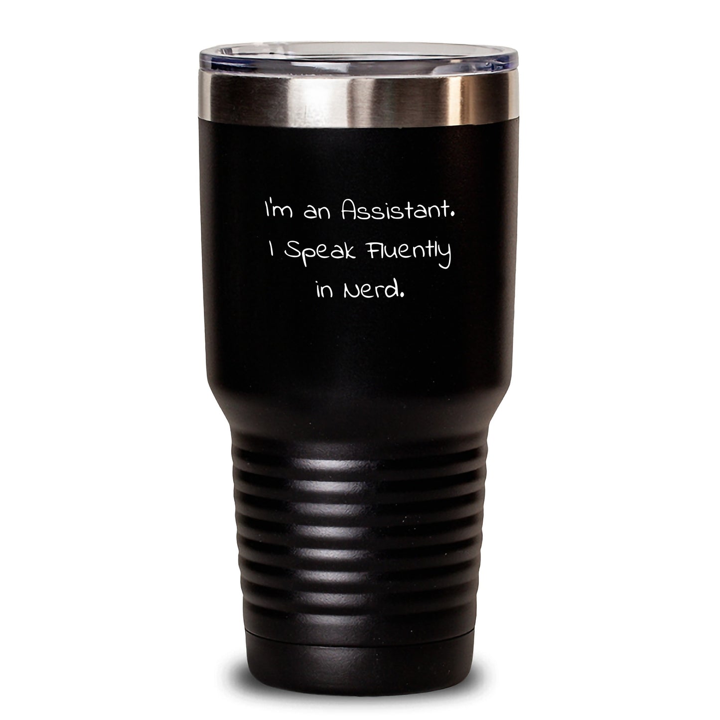 Funny Assistant Tumbler Gifts from Men to Coworkers for Assistant genius Enthusiasts Christmas Unique Presents - Main