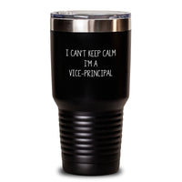 Load image into Gallery viewer, Funny Vice-principal Gifts for Men, Vice-principal Tumbler I Can&#39;t Keep Calm I&#39;m A Vice-principal, Christmas Unique Items - Main
