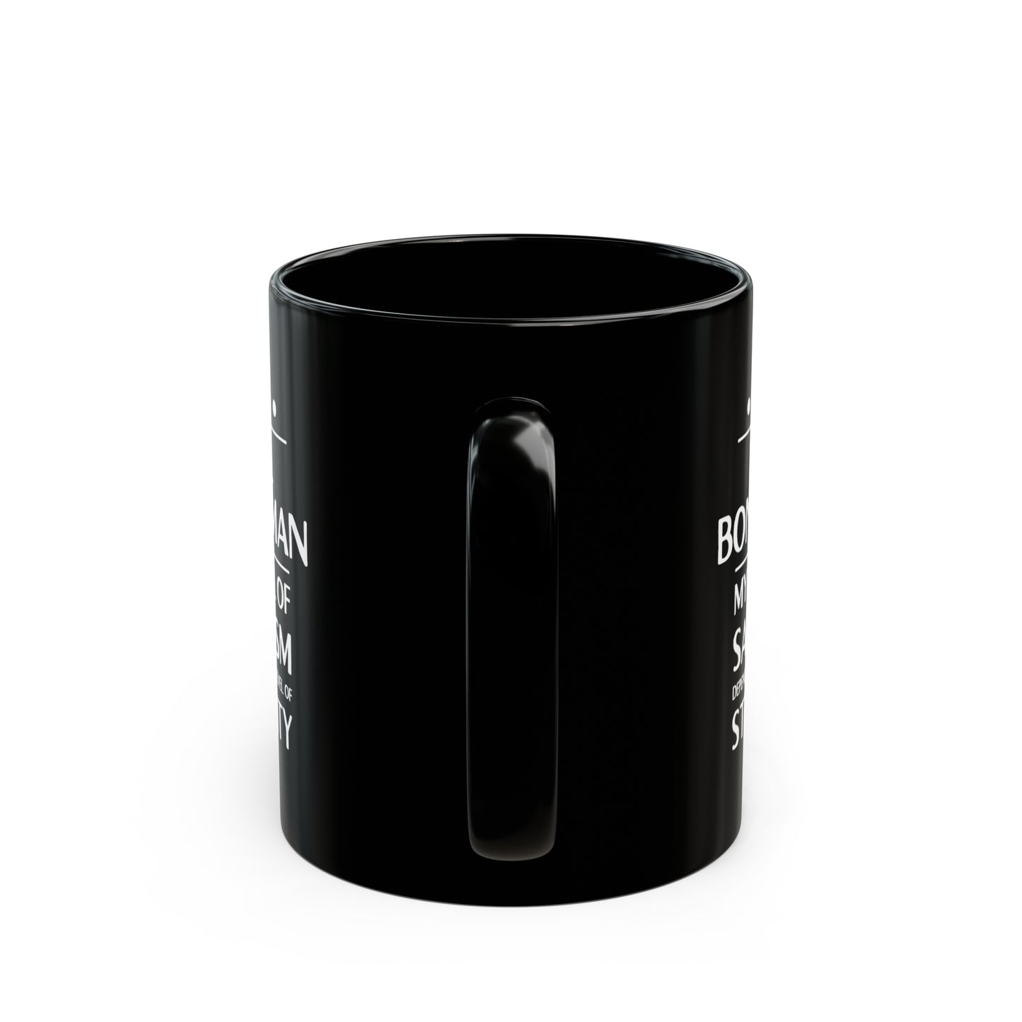 Bail Bondsman Coffee Mug - My Level of Sarcasm Design | Birthday, Christmas Gift