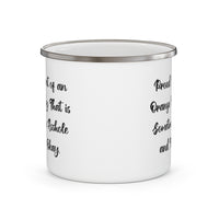 Load image into Gallery viewer, Cat Lover Camping Mug - Proud Parent of an Orange Tabby | Funny Gift for Cat Owners
