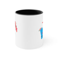 Load image into Gallery viewer, Florida Georgia Coffee Mug - Long Distance Love Design | Moving Away Gift
