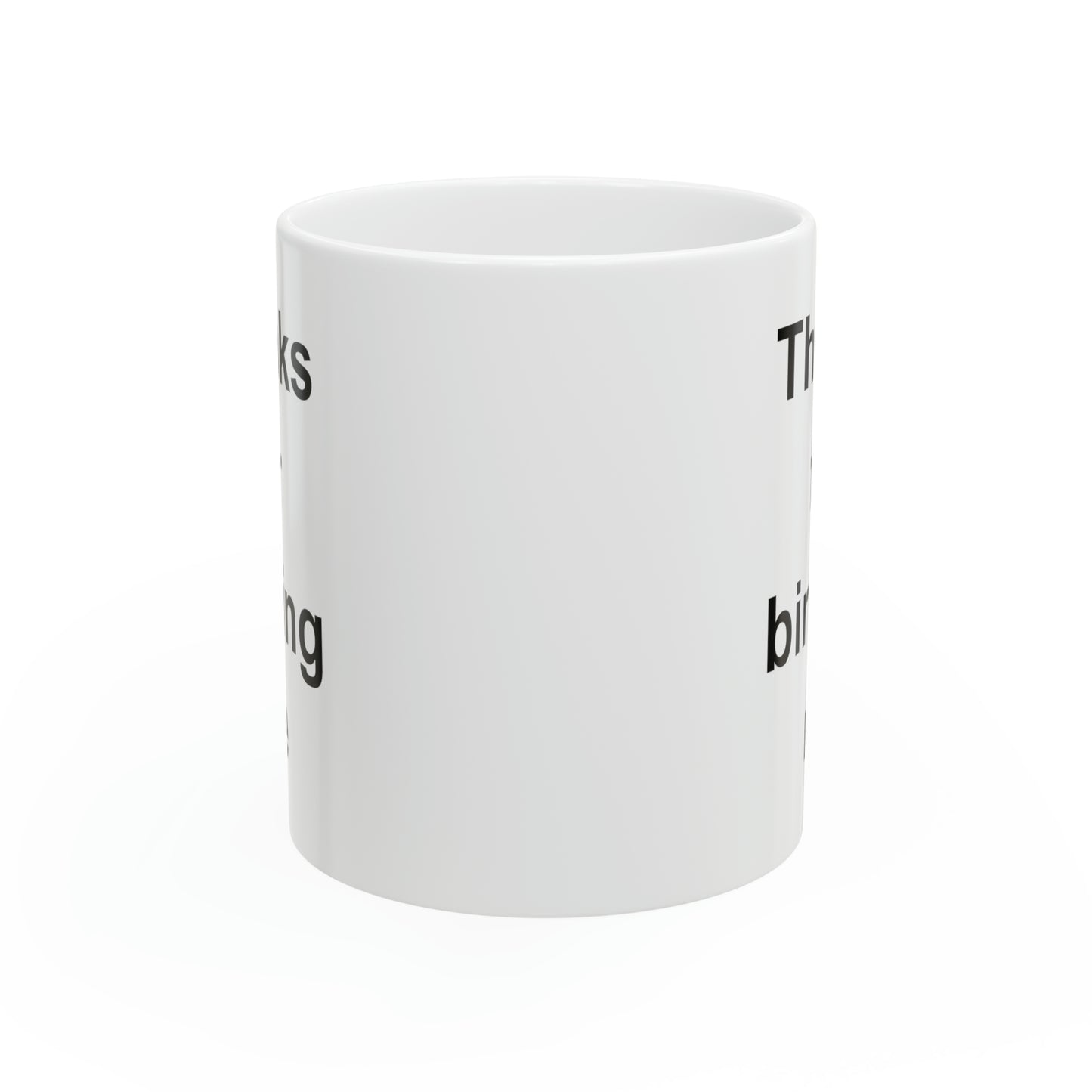 Mom Ceramic Coffee Mug - Thanks For Birthing Me | Mother's Day Gift