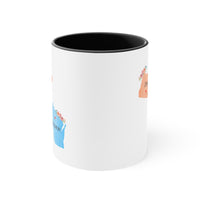 Load image into Gallery viewer, Oregon Wisconsin Coffee Mug - Two Tone State Design | Moving Away Gift
