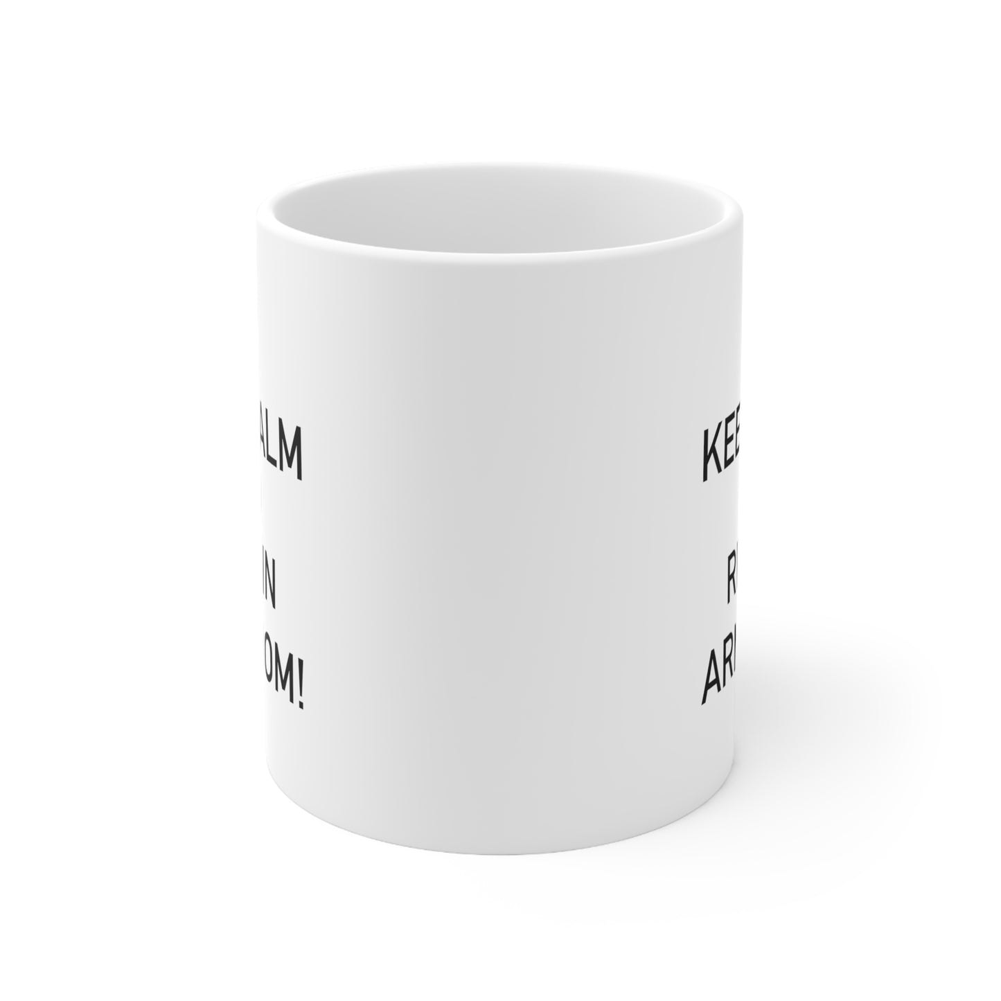 Army Mom Ceramic Coffee Mug - Keep Calm And Remain Army Mom! | Military Gift