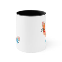 Load image into Gallery viewer, California North Carolina Gifts | Long Distance State Coffee Mug | State to State | Away From Hometown Family | Moving Away Mug
