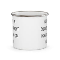 Load image into Gallery viewer, Gag Engineer Gifts, Don&#39;t Trust an Engineer That Doesn&#39;t Drink Coffee and Say, Inspire 12oz Camper Mug For Friends From Friends, Humor, Laugh, Gag, Present, Gift idea
