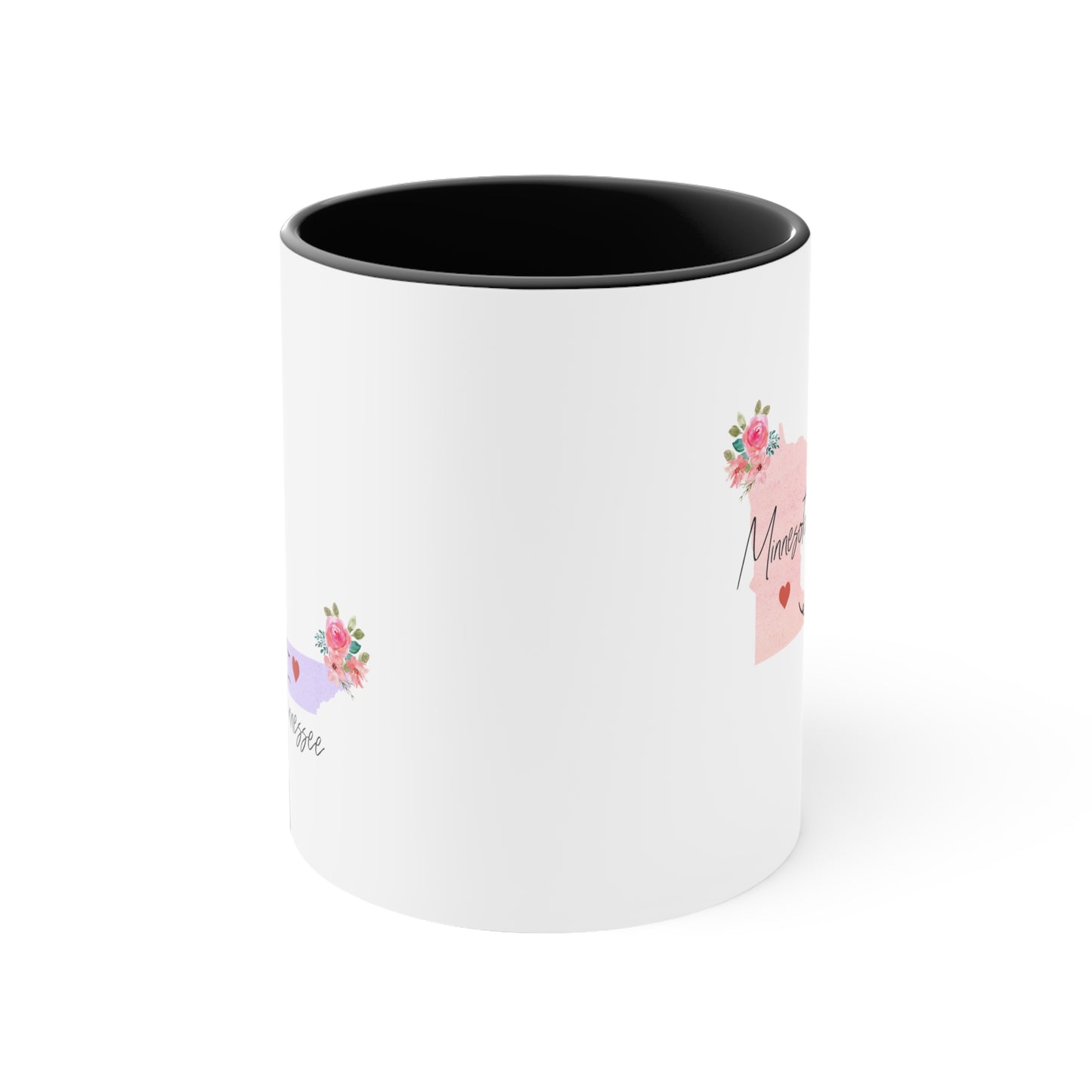 Long Distance Coffee Mug - Minnesota Tennessee Design | Moving Away Gift