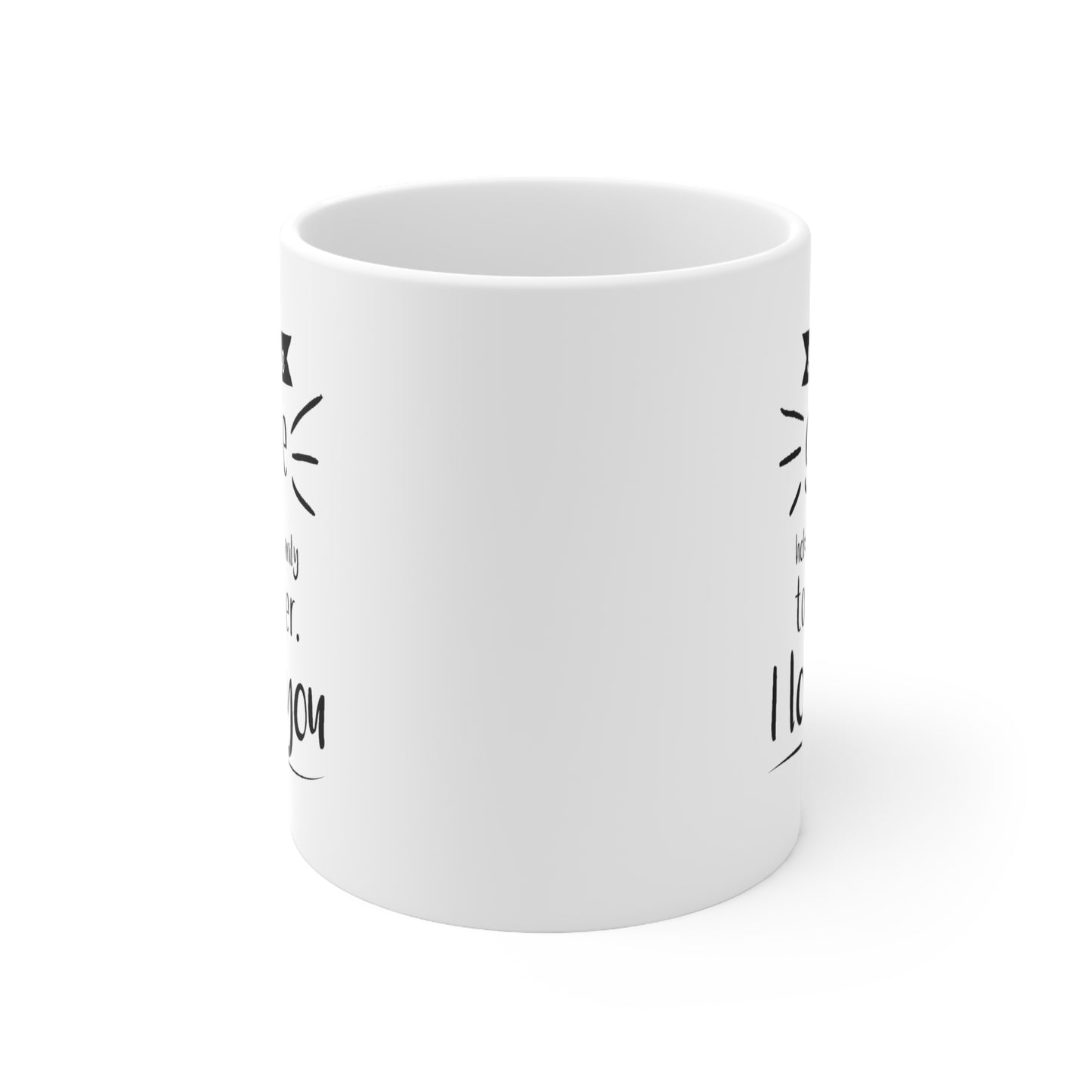Dad Ceramic Coffee Mug - You Are The Glue That Holds This Family Together | Father's Day Gift