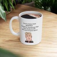 Load image into Gallery viewer, Architect Coffee Mug - You are a Great, Great ARCHITECT | Funny Gift for Christmas
