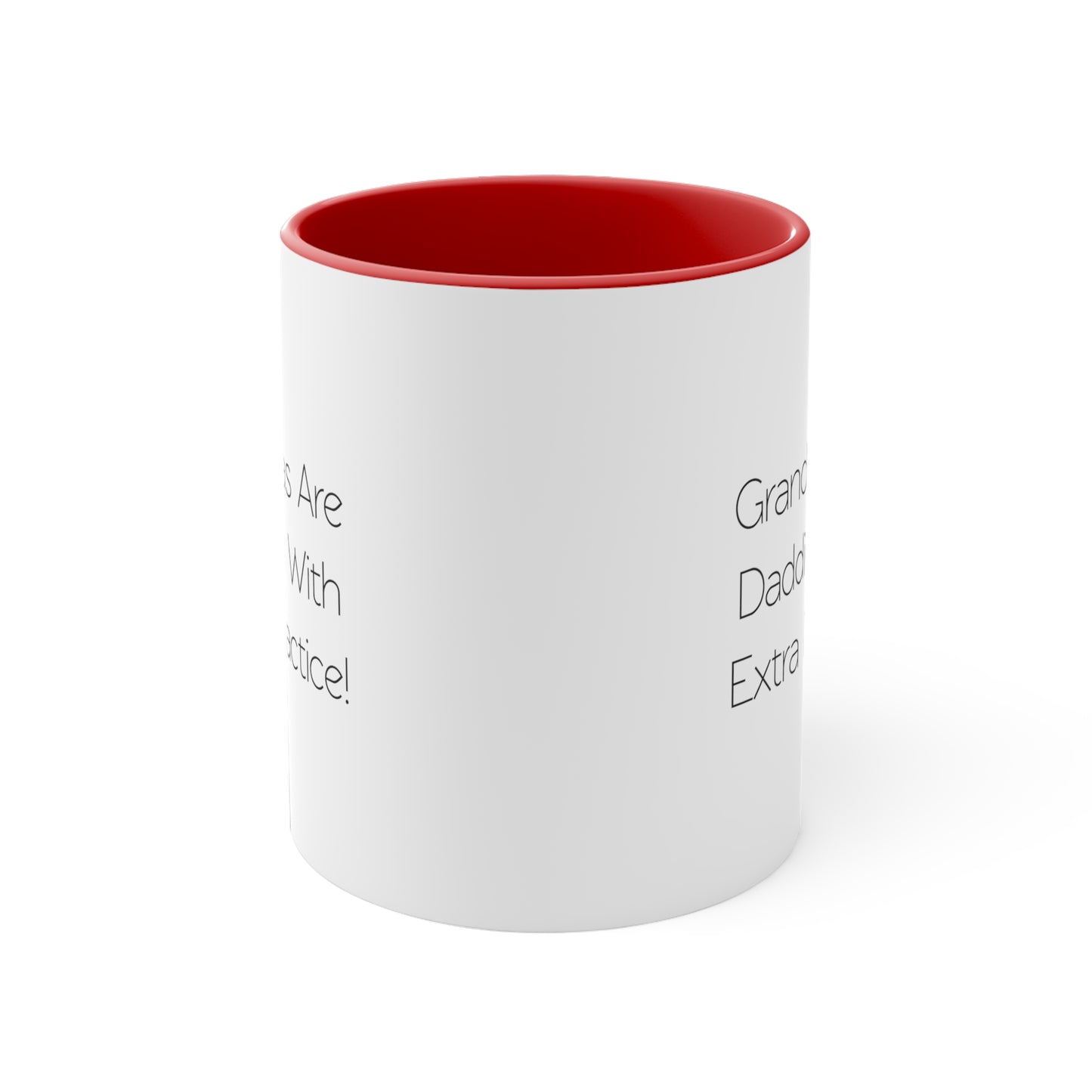 Grandpa Two Tone Coffee Mug - Grandpas Are Daddies With Extra! | Father's Day Gift