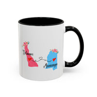 Load image into Gallery viewer, Long Distance Relationship Coffee Mug - Delaware &amp; Mississippi Design | Moving Away Gift
