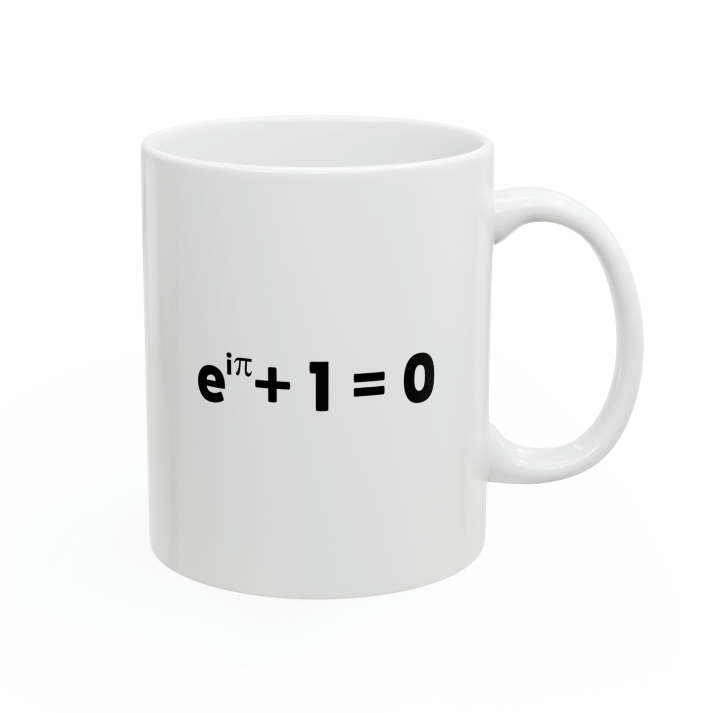 Math Lover Ceramic Coffee Mug - Euler's Formula Design | Nerd Gift