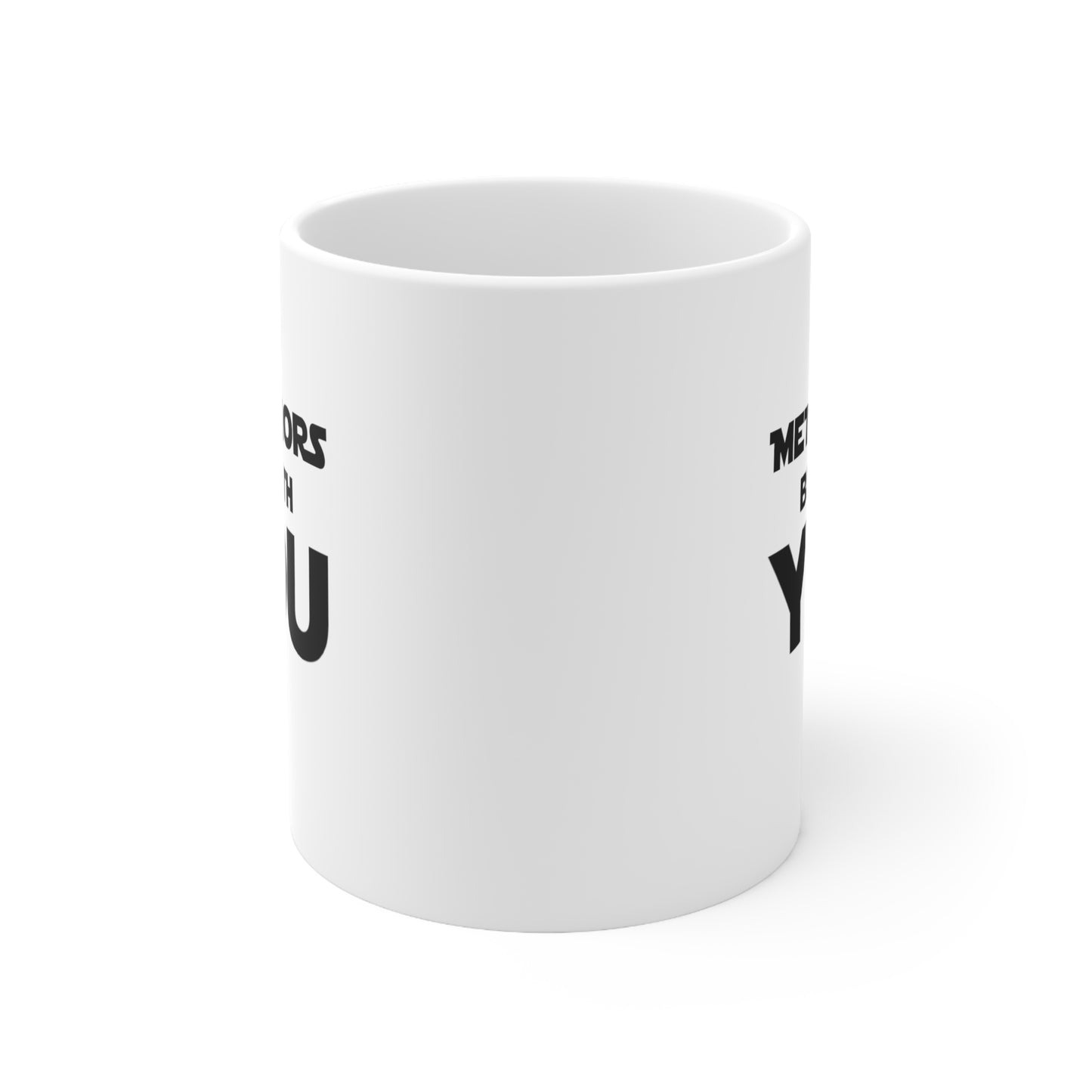 Fun Grammar Teacher Coffee Mug - Metaphors be with you Cup - Funny Gifts for Literature Majors & English