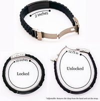 Load image into Gallery viewer, Teenager Engraved Bible Verse Bracelet - I Can Do All Things | Confirmation Gift
