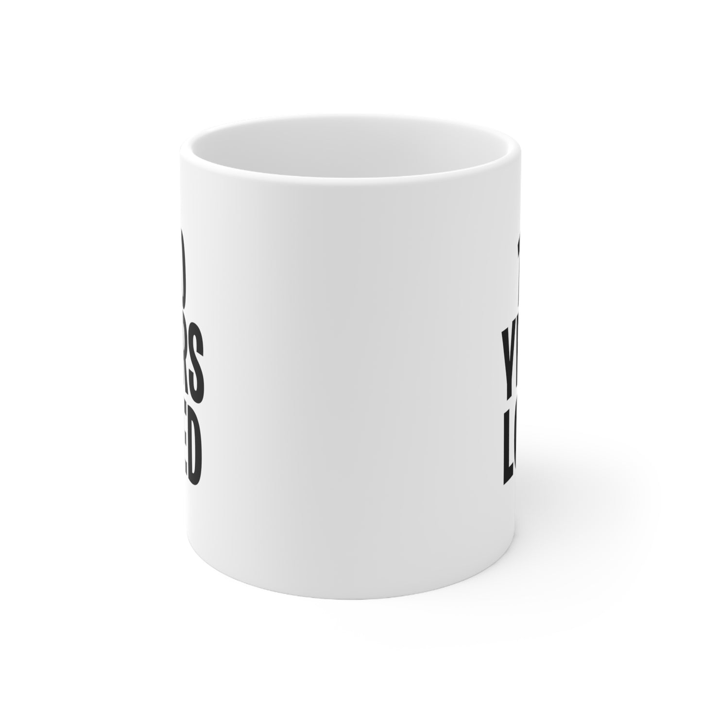 100 Year Old Parent Coffee Mug - 100 Years Loved Design | 100th Birthday Gift