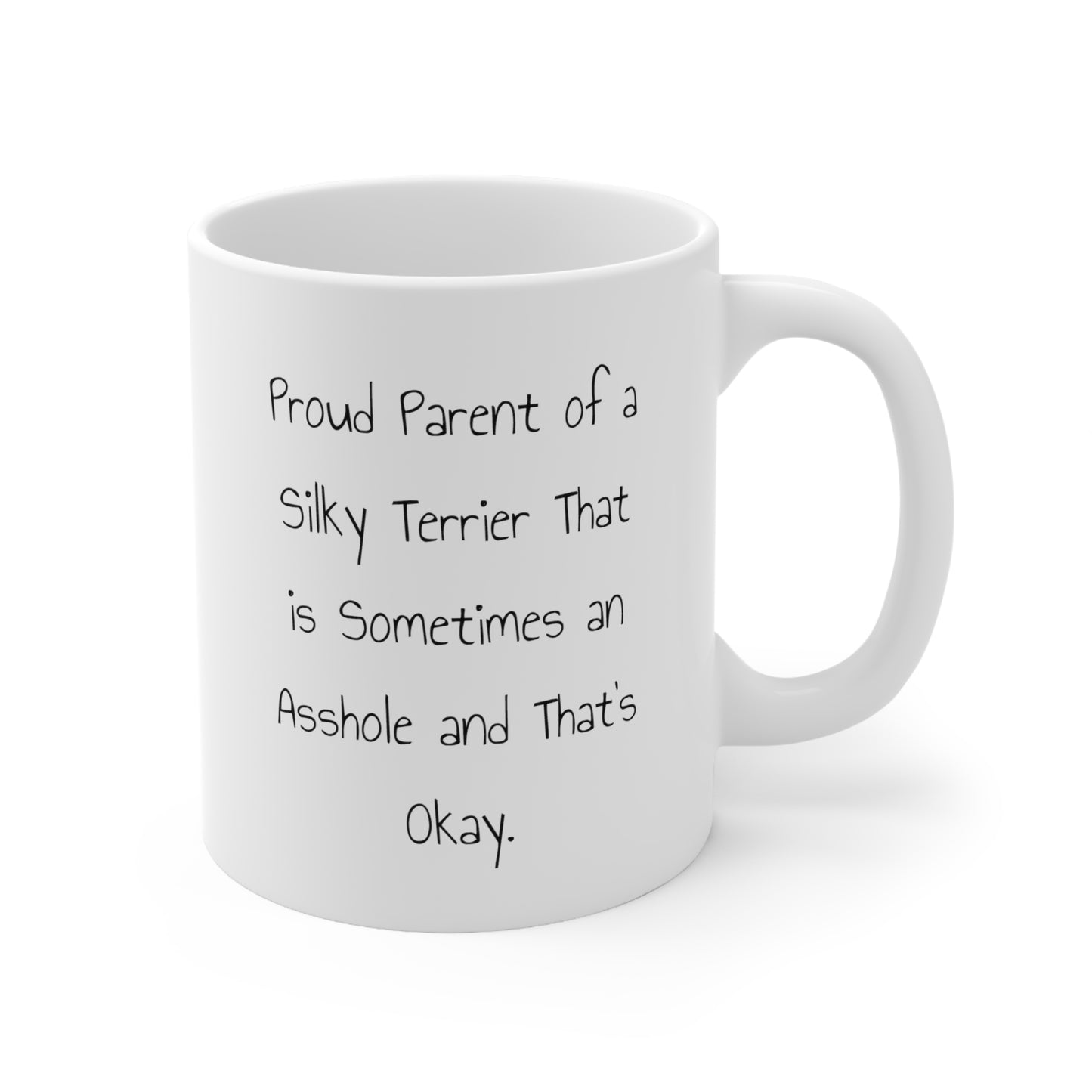 Silky Terrier Dog Coffee Mug - Proud Parent Design | Pet Lover Gift