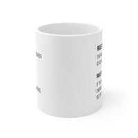 Load image into Gallery viewer, Engineer Gifts - Rule #1 – The Mechanical Engineer Is Always Right. Rule #2 – If The Mechanical Engineer Is Ever Wrong, See Rule #1 White Coffee Mug
