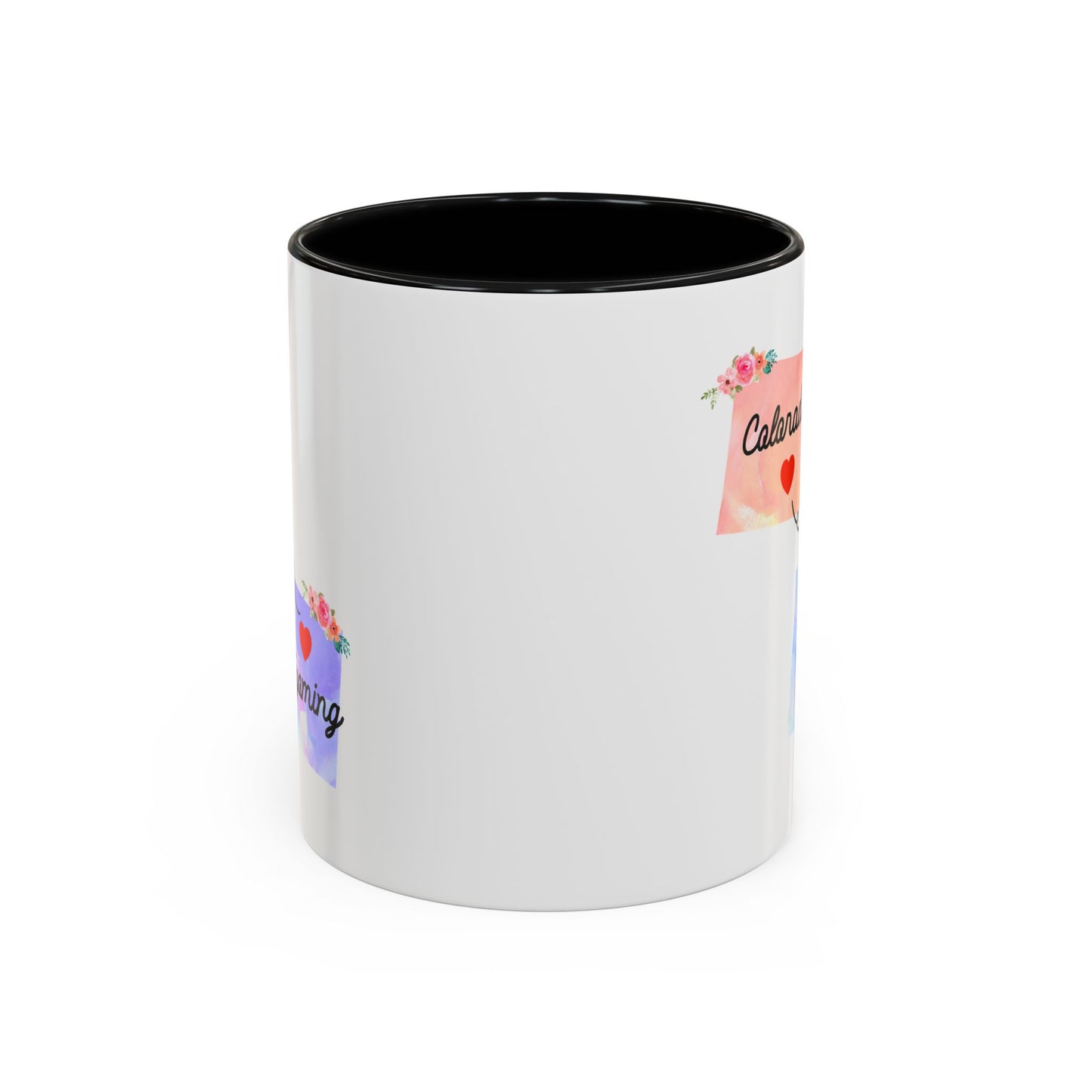 Long Distance Family Coffee Mug - Colorado Wyoming Design | Moving Away Gift