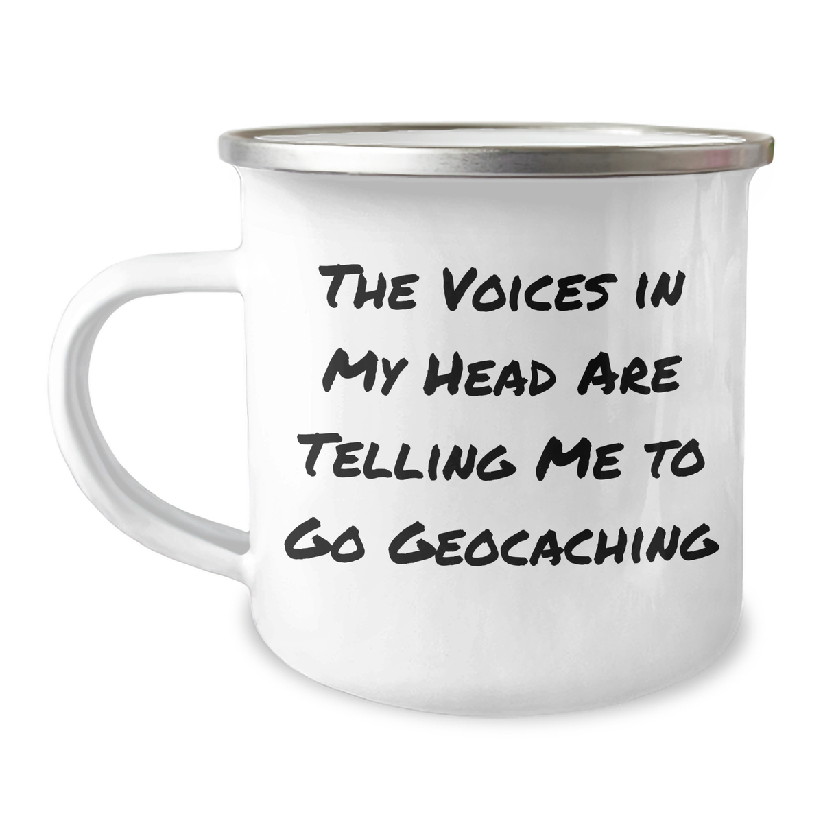 Funny Geocaching Gifts from Men to Geocaching Enthusiasts - Camping Mug with Inspirational Quote, Perfect for Father's Day, Geocaching Adventures, and Outdoor Lovers - Image 1
