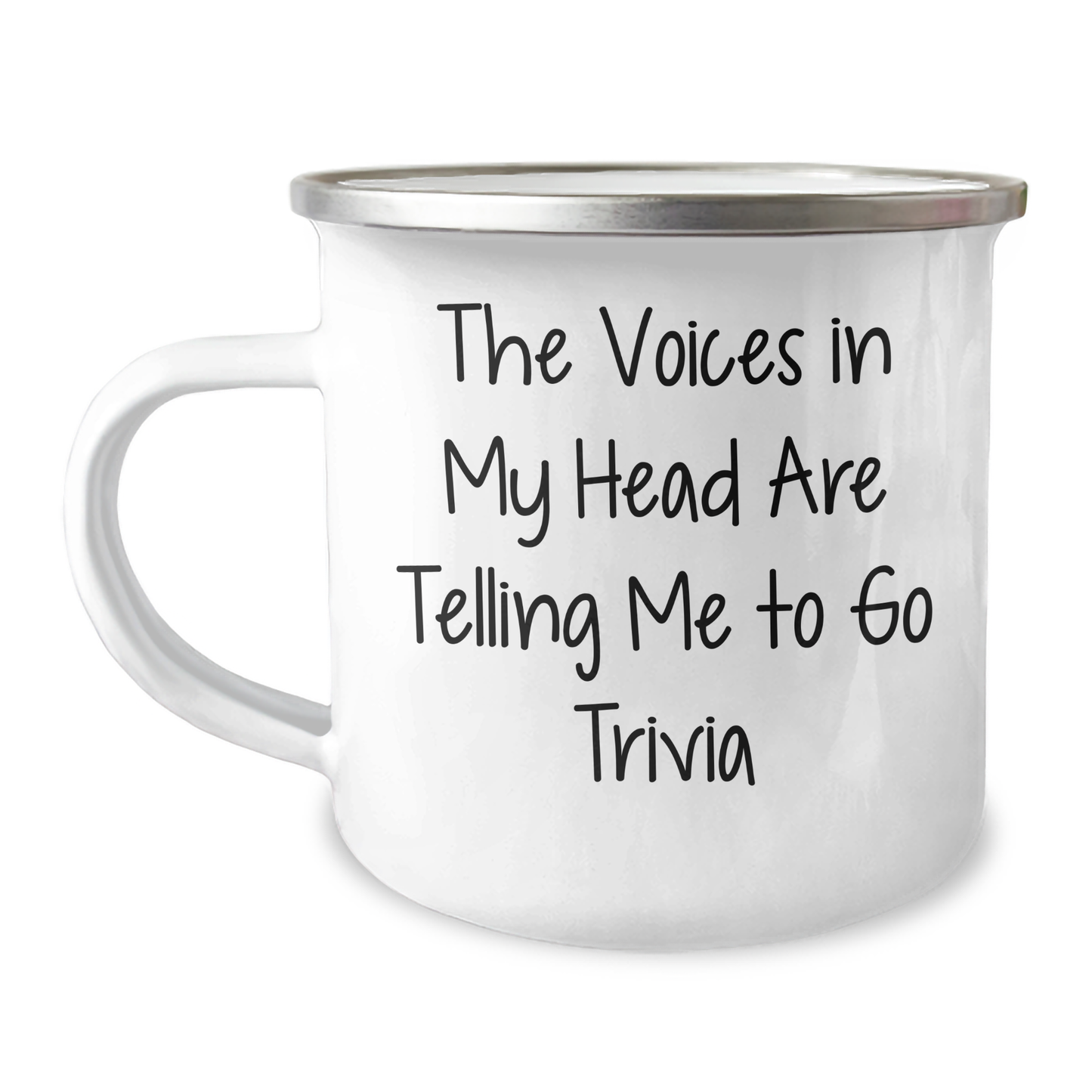 Trivia Camping Mug: Funny Quote for Mom's Special Day, Gifts from Friends, Unique Trivia Gifts for Her - Image 1