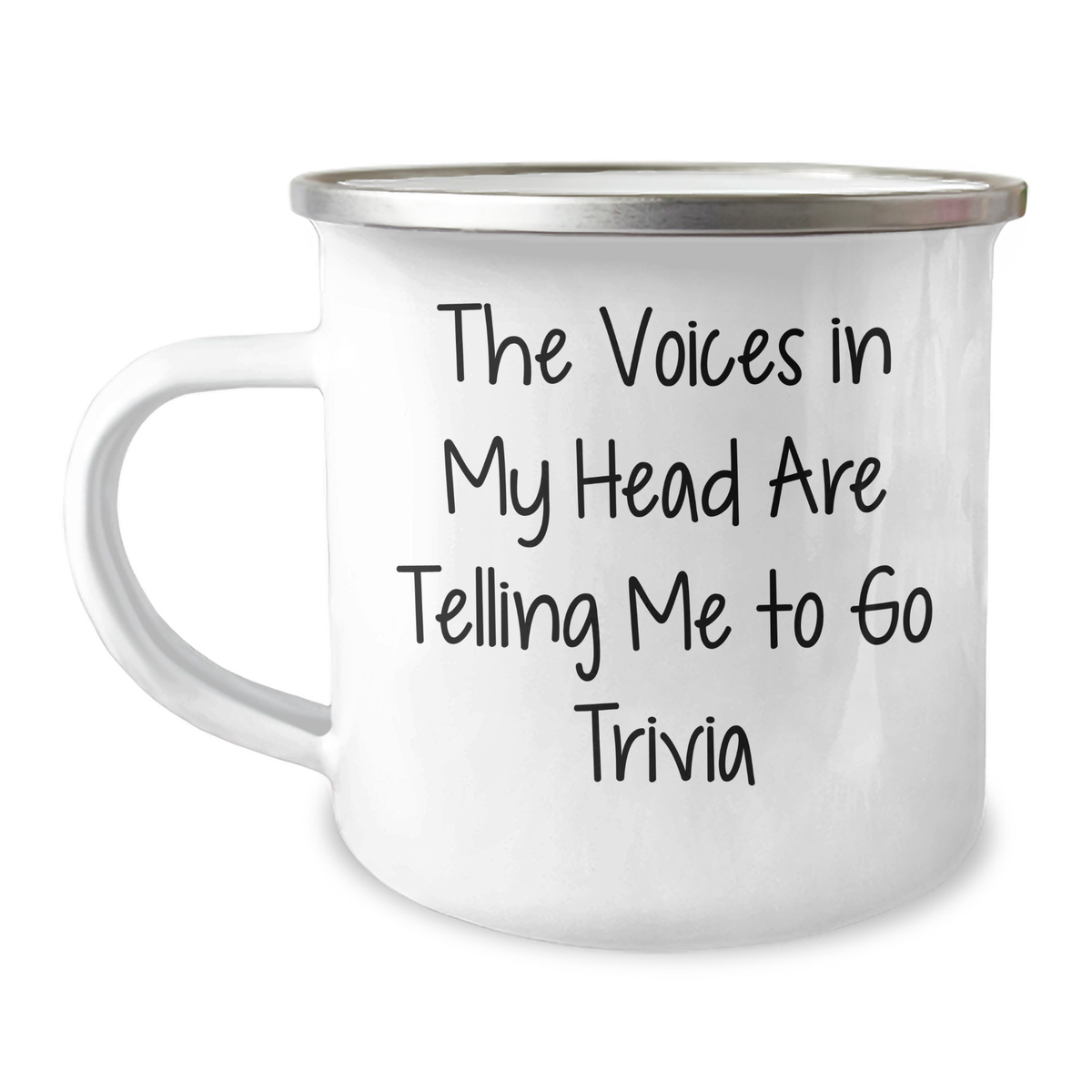 Trivia Camping Mug: Funny Quote for Mom's Special Day, Gifts from Friends, Unique Trivia Gifts for Her - Image 1