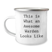 Load image into Gallery viewer, This Is What An Awesome Warden Looks Like Funny Camping Mug Gifts for Warden | Father&#39;s Day Unique Gifts from Him, Her, Kids, Family - Image 1
