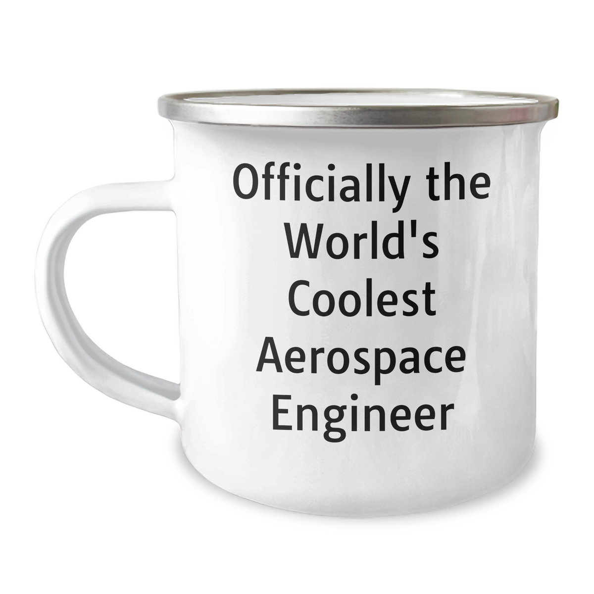 Aerospace Engineer Gifts - Funny Camping Mug for Mom - 'Officially The World's Coolest Aerospace Engineer' - Gifts from Friends to Family - Image 1