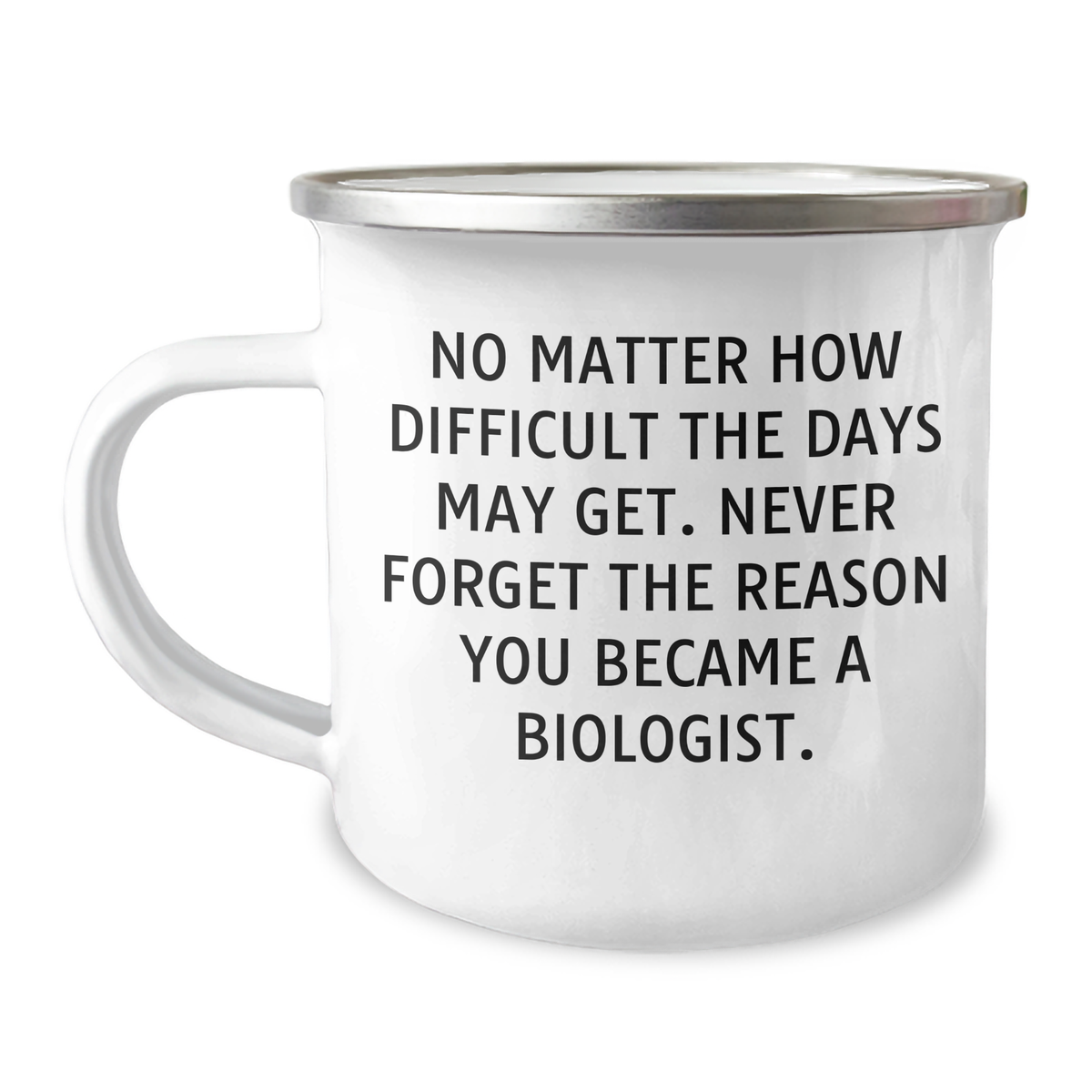 Inspirational Biologist Gifts for Mom, Camping Mug with Funny Quote, Gifts from Family, Mother's Day Unique Gifts for Biologist Women - Image 1