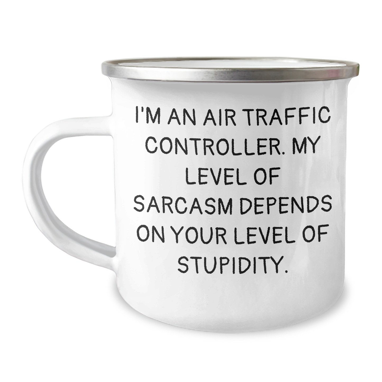 Air Traffic Controller Funny Gifts from Friends for Dad, Camping Mug with Sarcasm Quote, Unique Father's Day Unique Gifts for Men - Image 1