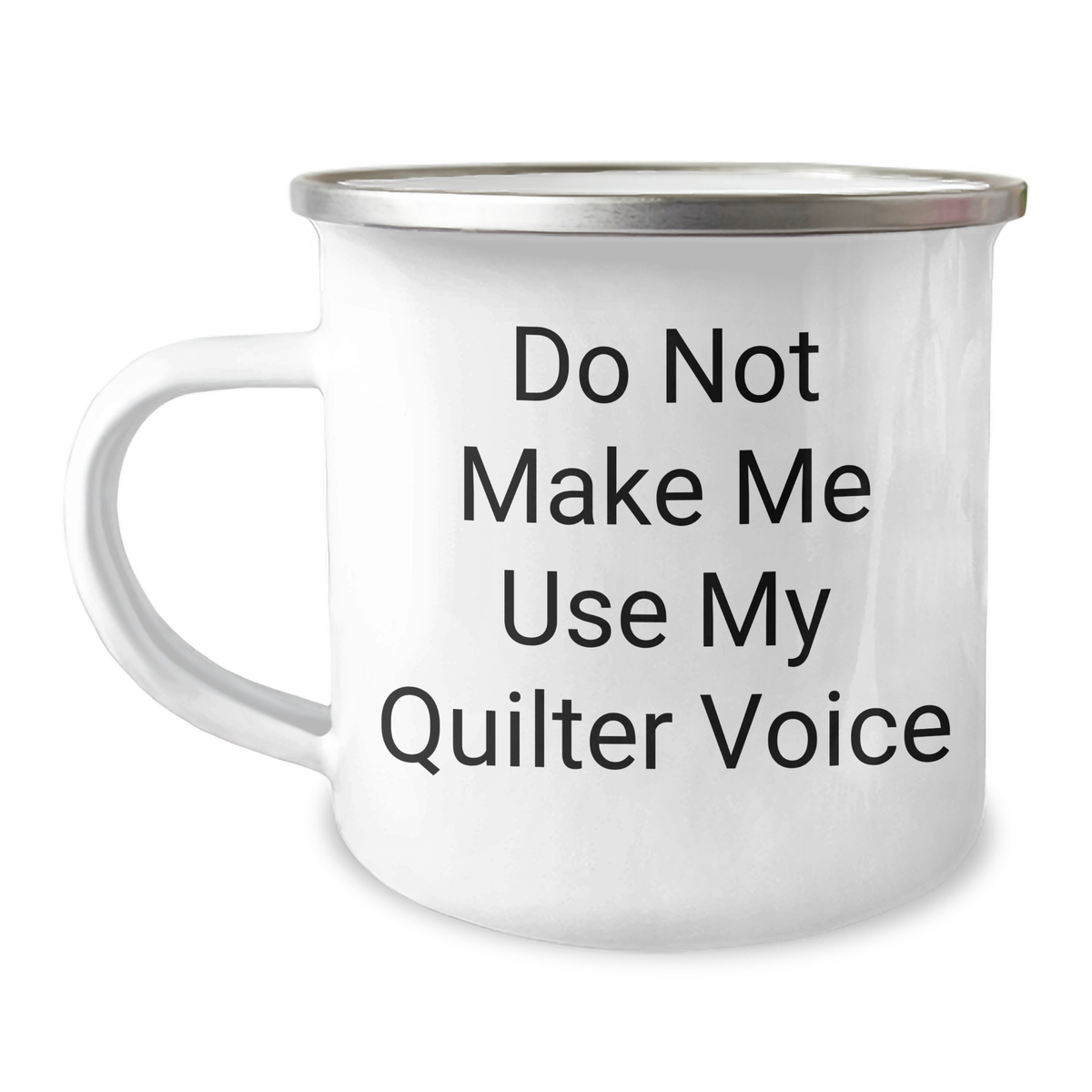 Quilter's Humorous Camping Mug Gifts from Friends, Family, or Coworkers to Quilter Graduation Unique Gifts - Image 1