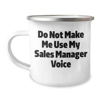 Load image into Gallery viewer, Funny Sales Manager Gifts from Friends for Mother&#39;s Day Unique Camping Mug - Image 1
