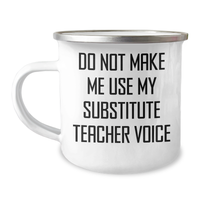 Load image into Gallery viewer, Funny Substitute Teacher Gifts from Friends and Family - Camping Mug for Mother&#39;s Day - Image 1
