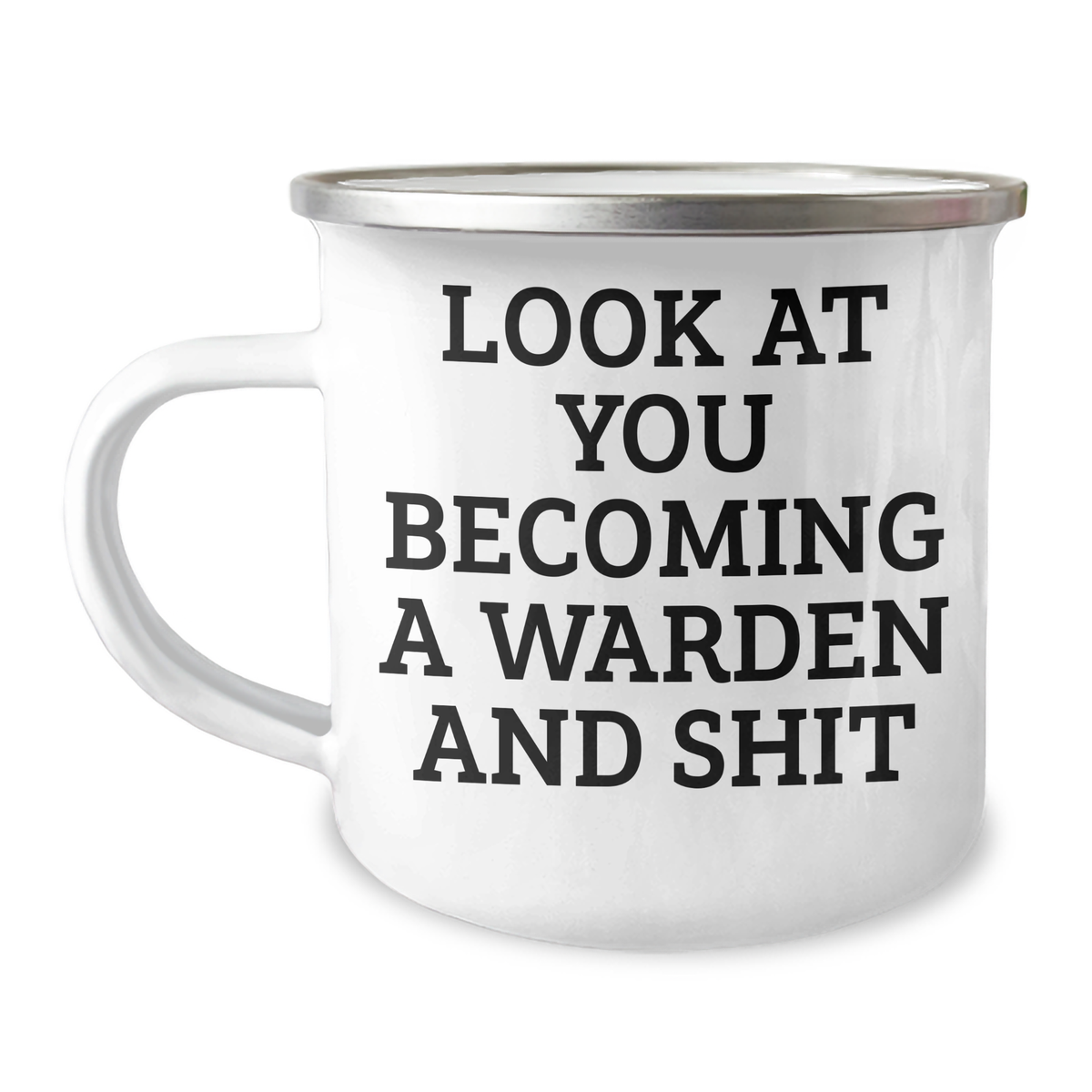 Warden Gifts - Funny Camping Mug, Warden Enthusiasts, Graduation Unique Gifts from Friends to Warden - Image 1