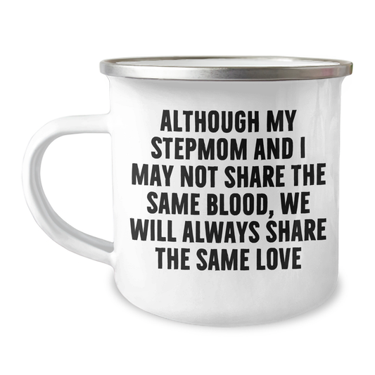 Funny Stepmom Gifts from Men to Stepmoms - Camping Mug with Inspirational Quote, Mother's Day Unique Gifts for Her - Image 1