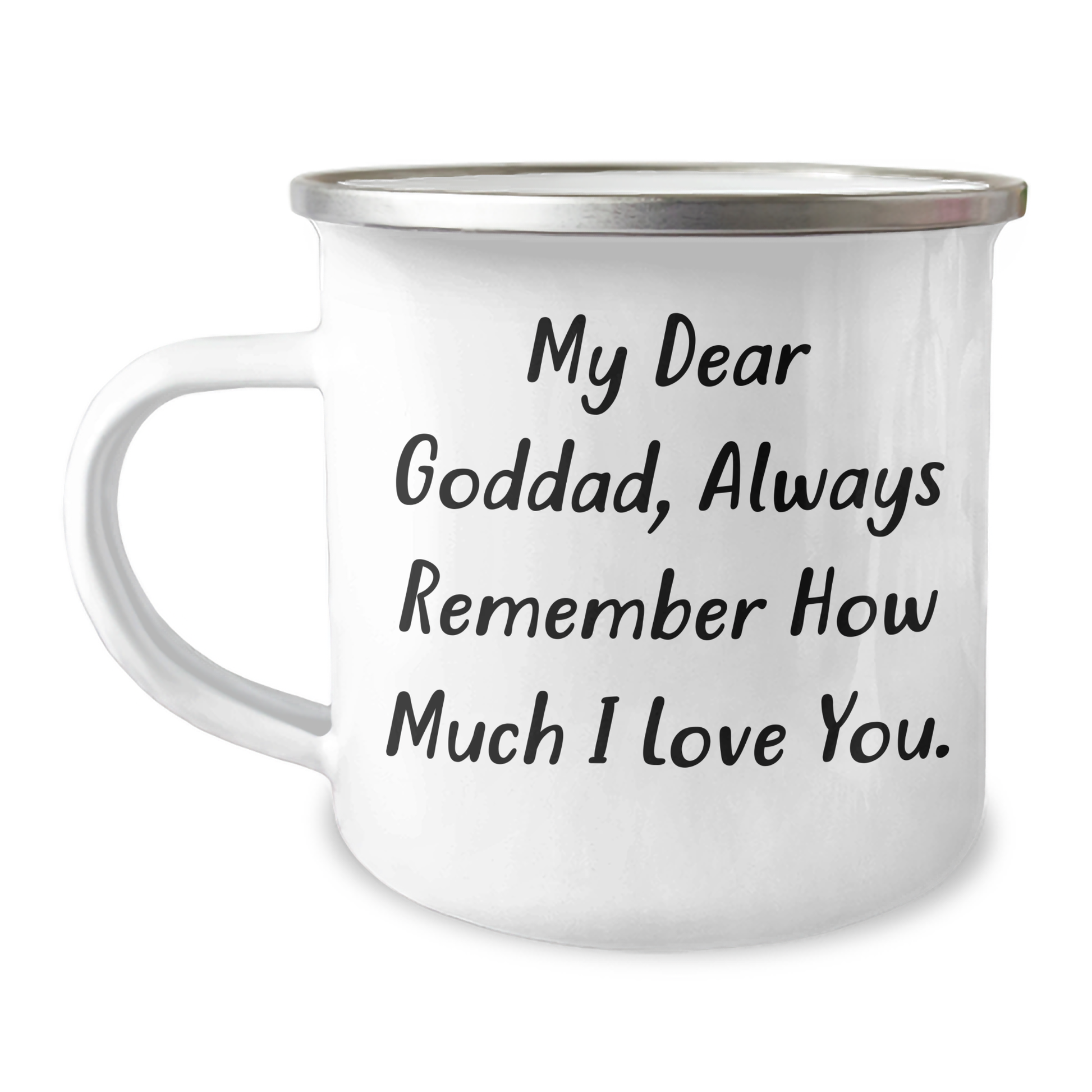 Goddad Love Camping Mugs, Funny Quote Gifts for Goddads from Men, Unique Mother's Day Unique Gifts for Her - Image 1