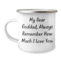 Load image into Gallery viewer, Goddad Love Camping Mugs, Funny Quote Gifts for Goddads from Men, Unique Mother&#39;s Day Unique Gifts for Her - Image 1
