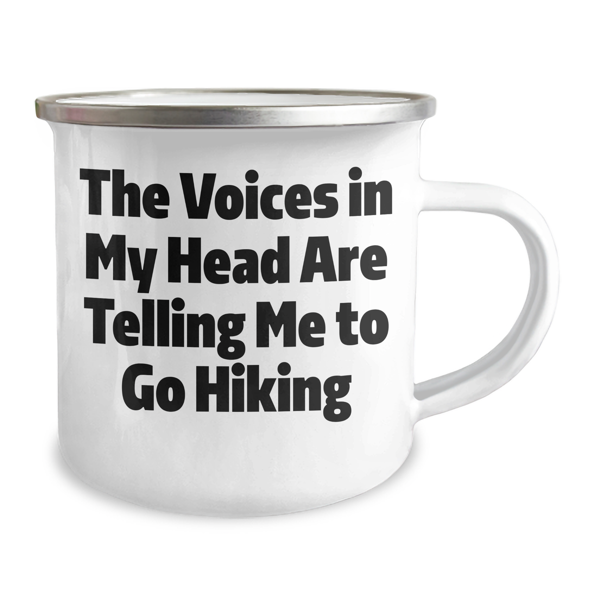 Funny Hiking Quotes Gifts from Friends for Hiking Enthusiasts, Inspirational Camping Mug for Dad's Special Day, 12 oz Stainless Steel with Enamel Finish - Image 2