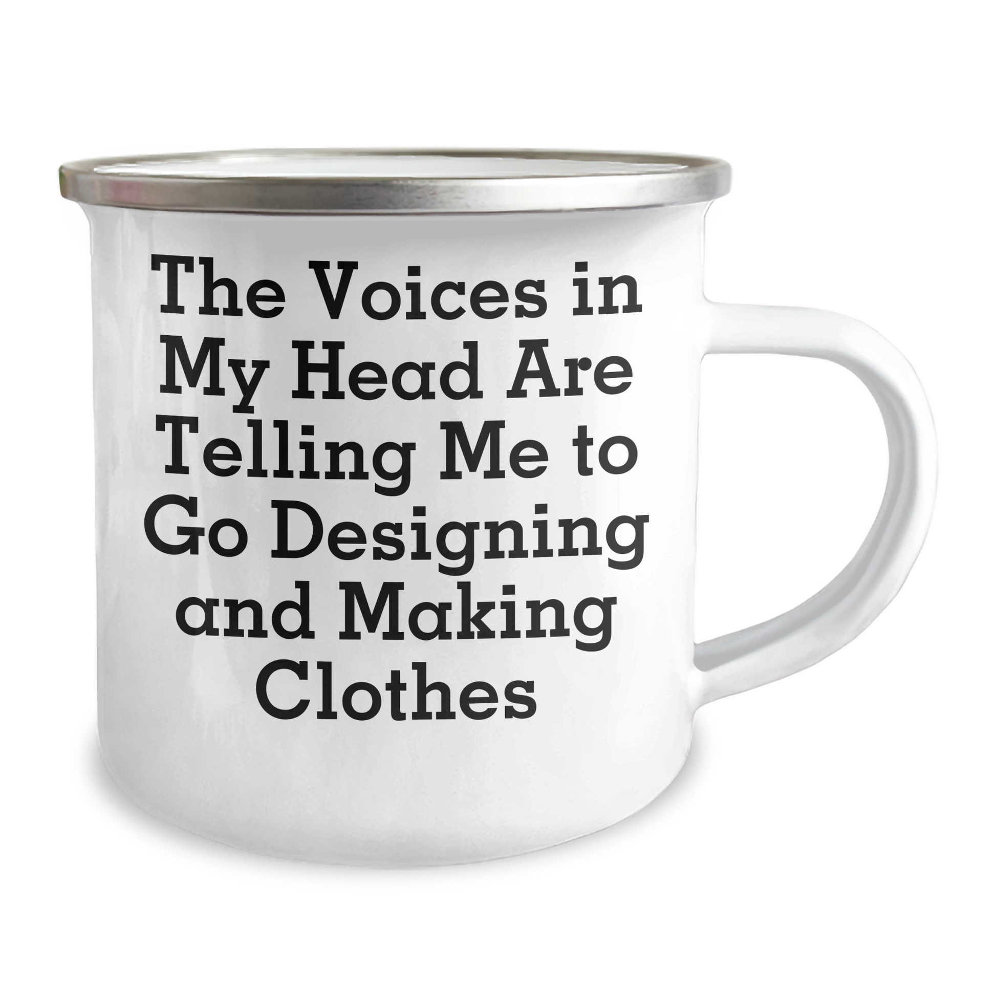 Designing and Making Clothes Gifts for Him, Funny Quote Camping Mug - Gifts from Men, Perfect for Father's Day Unique Gifts - Image 2